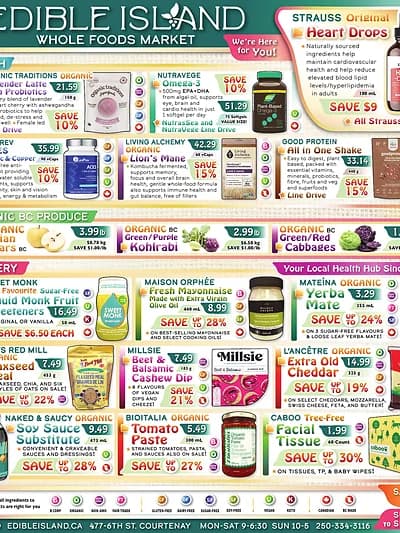 Edible Island Whole Foods Market weekly flyer