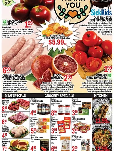 Battaglia's Marketplace weekly flyer