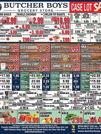 Butcher Boys Grocery Store weekly flyer