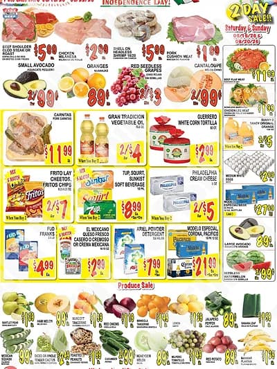 La Carreta Supermarkets weekly flyer