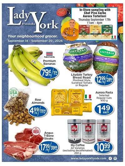 Lady York Foods weekly flyer