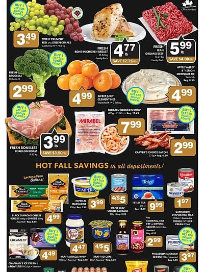 Bidgood's Supermarket weekly flyer