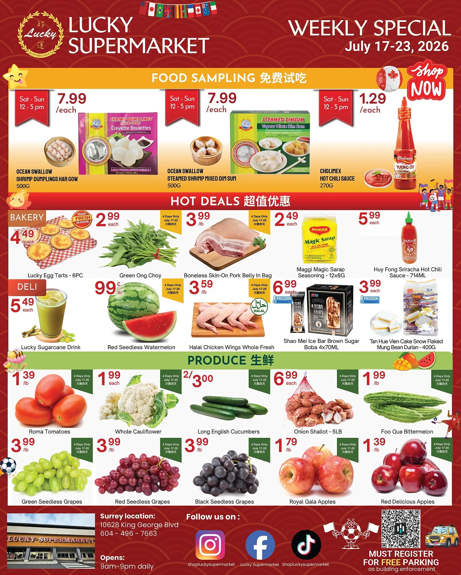 Lucky Supermarket weekly flyer