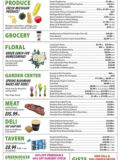 Horrocks Market weekly flyer